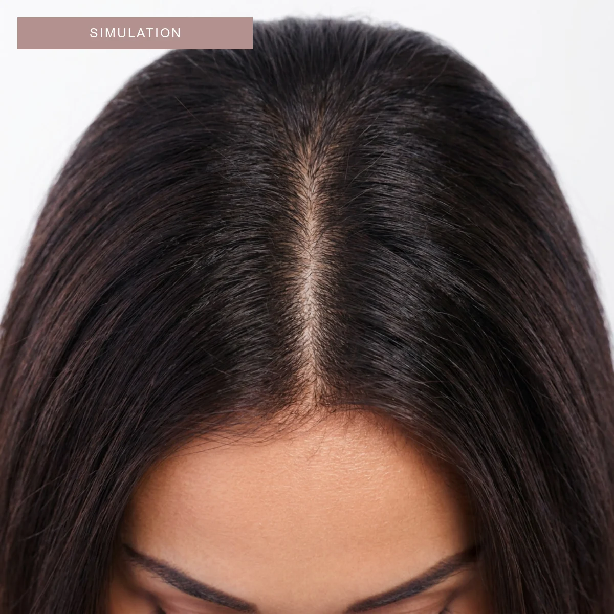 FORMA MX-Hair — Digital simulation · Hair density